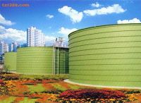 中浦钢板仓承接污水处理池建造，安阳中浦钢板仓公司